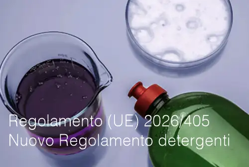 Regolamento (UE) 2026/405 / Nuovo Regolamento detergenti